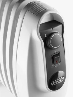 De'Longhi TRNS0505M Oil Filled Radiator, White - view 2, White