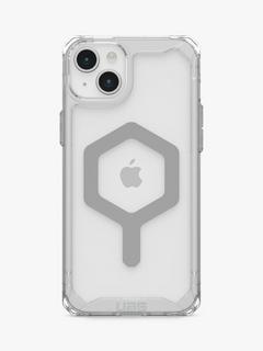 UAG Plyo Magsafe Case for iPhone 15 Plus, Ice/Silver