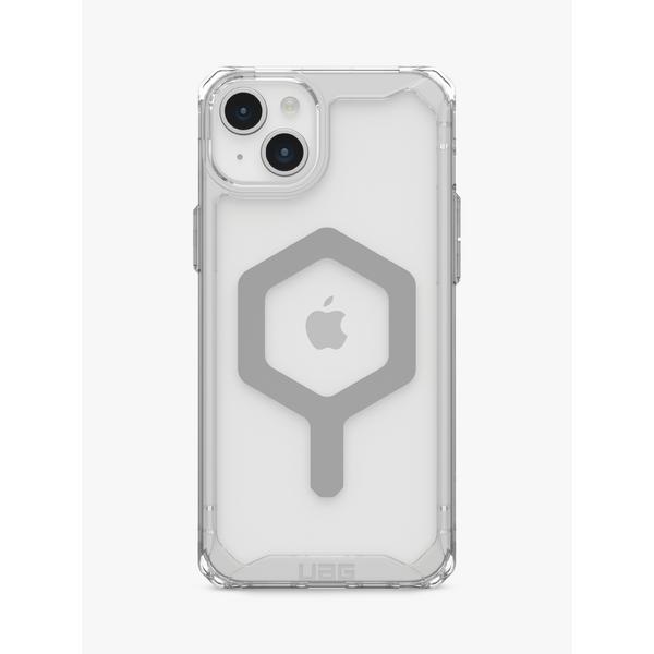 UAG Plyo Magsafe Case for iPhone 15 Plus, Ice/Silver