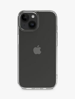 QDOS Hybrid Case for iPhone 15, Clear, Clear
