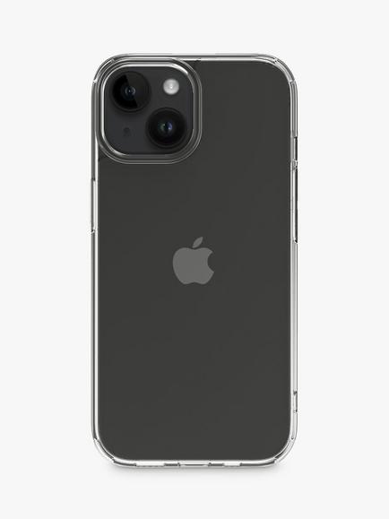 QDOS Hybrid Case for iPhone 15, Clear, Clear