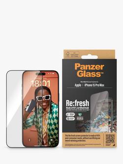 PanzerGlass Re:Fresh Screen Protector for iPhone 15 Pro Max - view 2, Clear