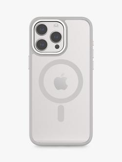 QDOS Hybrid Soft & Snap Case for iPhone 15 Pro Max, Natural Titanium