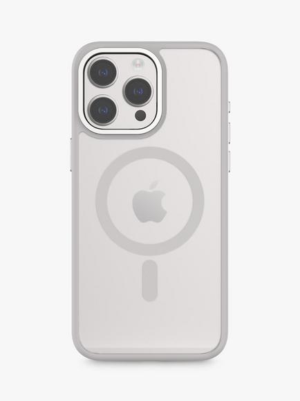 QDOS Hybrid Soft & Snap Case for iPhone 15 Pro Max, Natural Titanium