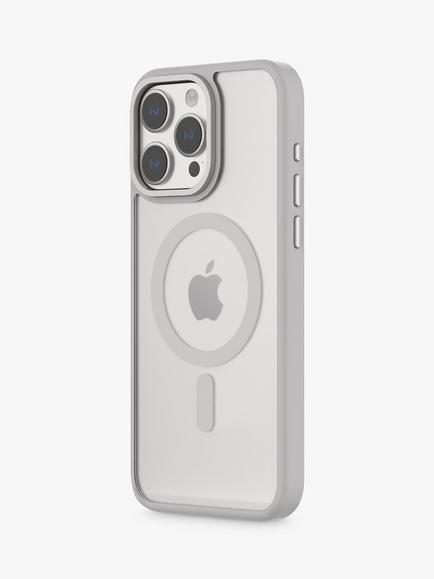 QDOS Hybrid Soft & Snap Case for iPhone 15 Pro Max - view 2, Natural Titanium