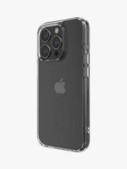 QDOS Hybrid Case for iPhone 15 Pro, Clear - view 2, Clear