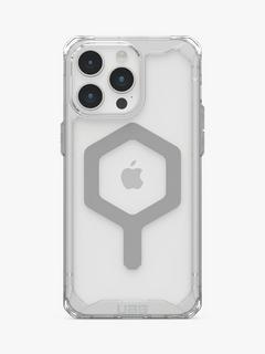 UAG Plyo Magsafe Case for iPhone 15 Pro Max, Ice/Silver
