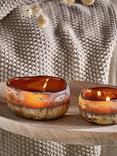 nkuku Janka Glass Tealights, Set of 2