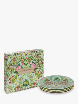 Designers Guild Ikebana Porcelain Side Plate, Set of 4, 20cm, Multi - view 2, Multi