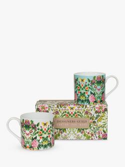 Designers Guild Ikebana Porcelain Mugs, Set of 2, 290ml, Multi - view 2, Multi