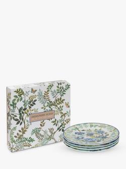 Designers Guild Porcelaine de Chine Porcelain Side Plate, Set of 4, 20cm, Multi - view 2, Multi