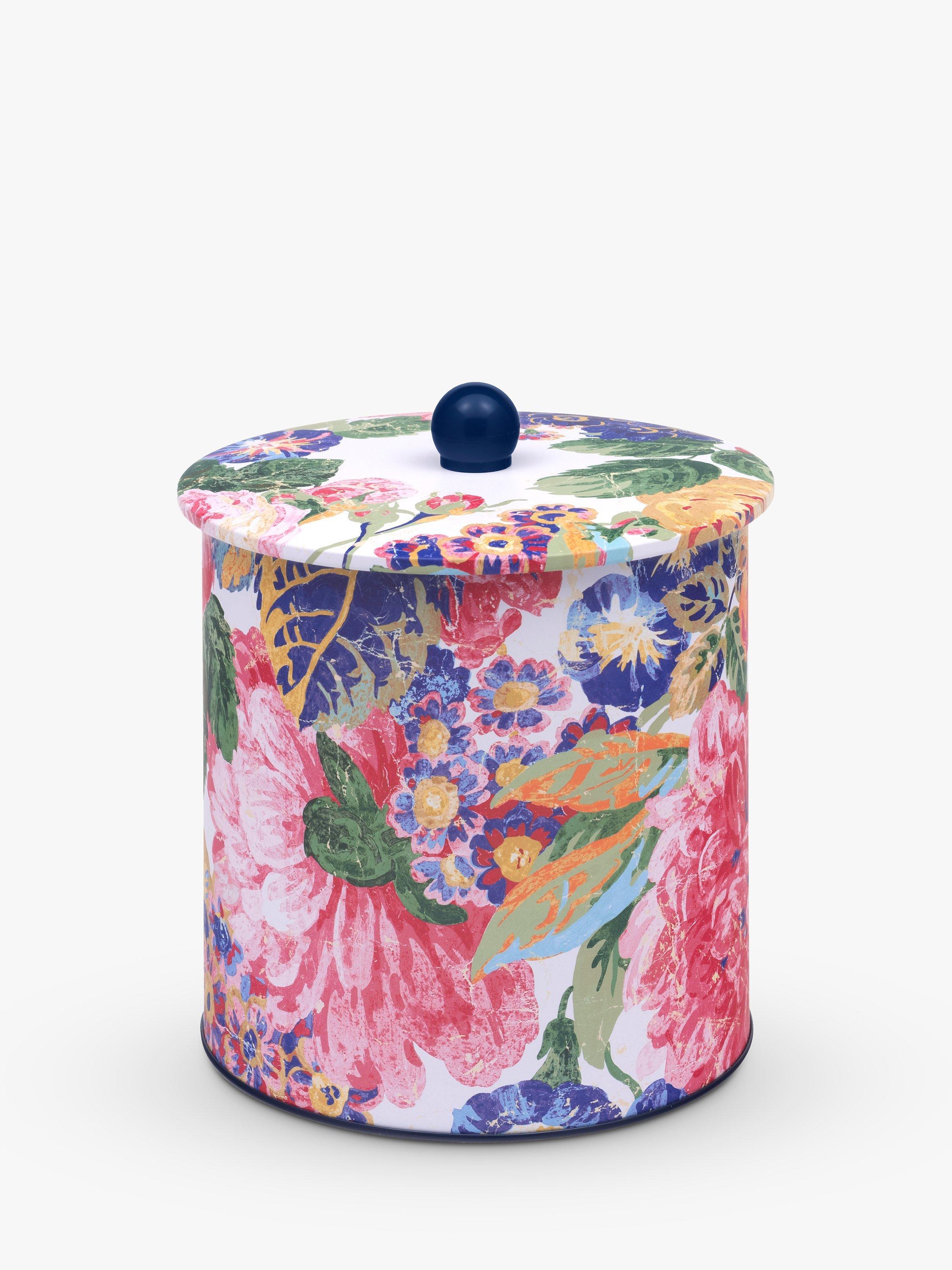 Sanderson Very Rose & Peony Biscuit Barrel, Multi