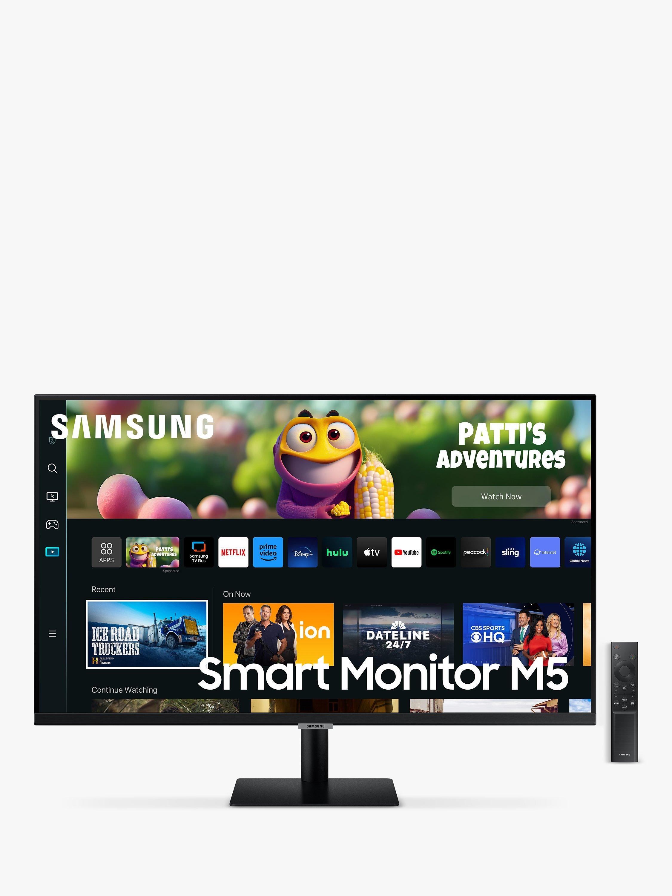 Samsung M50C LS32CM500EUXXU Full HD Smart Monitor, 32”, Black