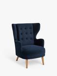 John Lewis Canopy Armchair, Dark Leg