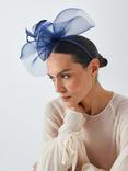 John Lewis Adele Curls & Feathers Fascinator, Wisteria