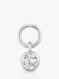 Sif Jakobs Jewellery Cubic Zirconia Drop Earring Charm, Silver