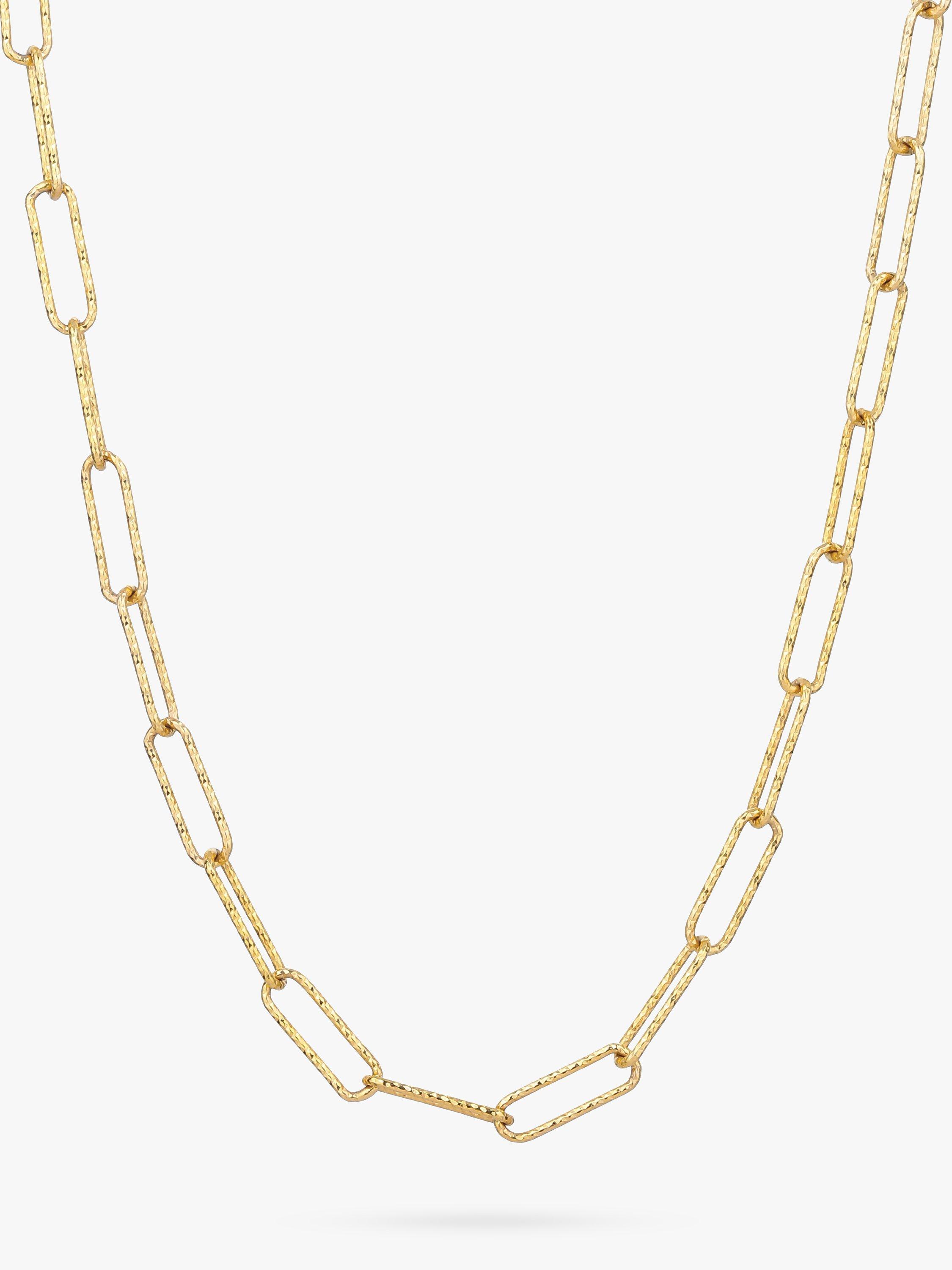 Product image 1 of 1, which shows Sif Jakobs Jewellery Paperlink Chain Necklace, Gold