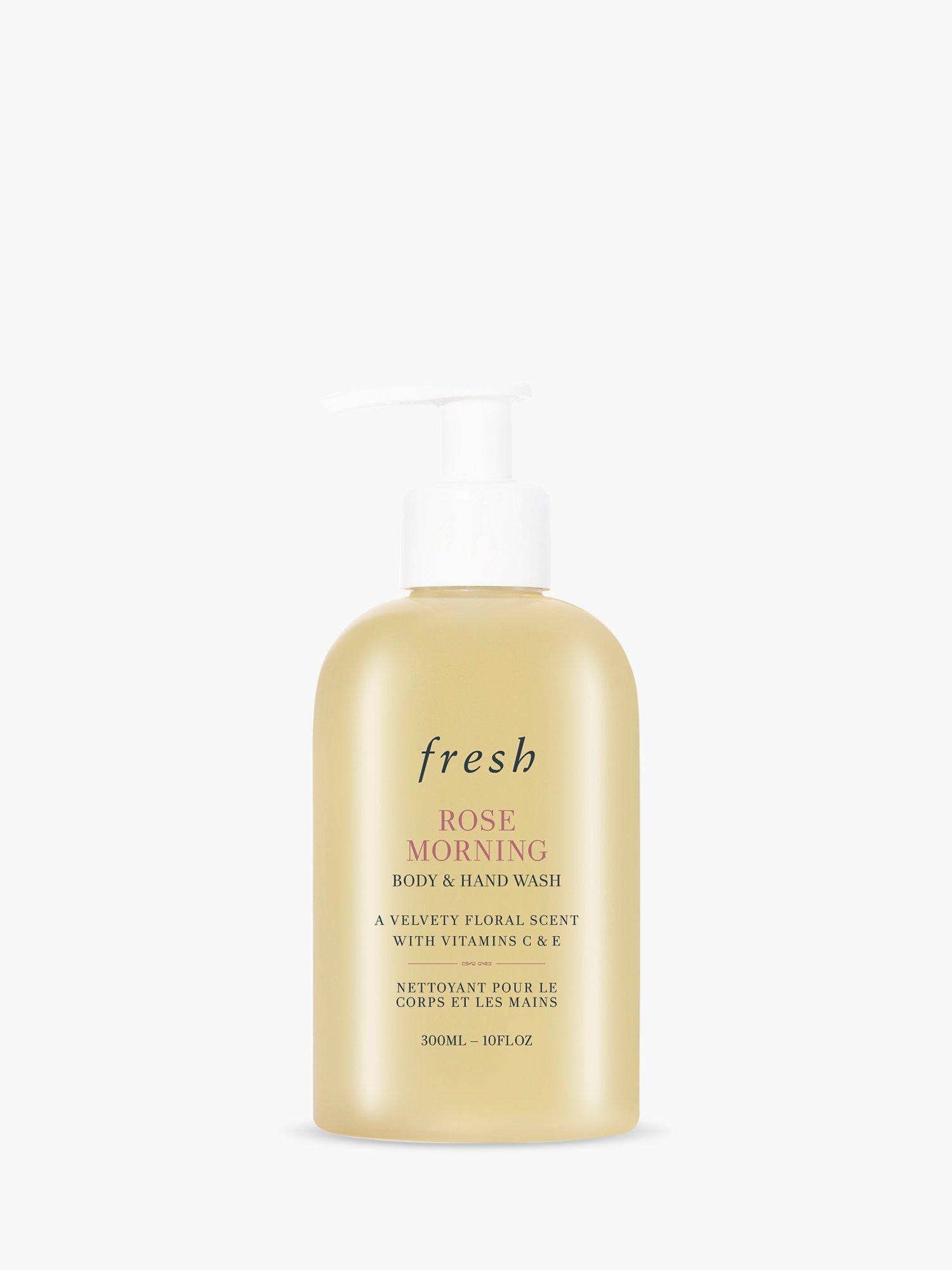 Product image 1 of 6, which shows Fresh Rose Morning Body & Hand Wash, 300ml
