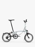 Brompton P Line Urban Low Handlebar Folding Bike, Lunar Ice