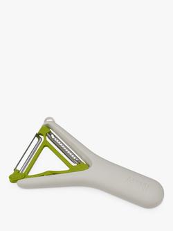 Joseph Joseph 2-In-1 Straight & Julienne Bladed Peeler, Stone