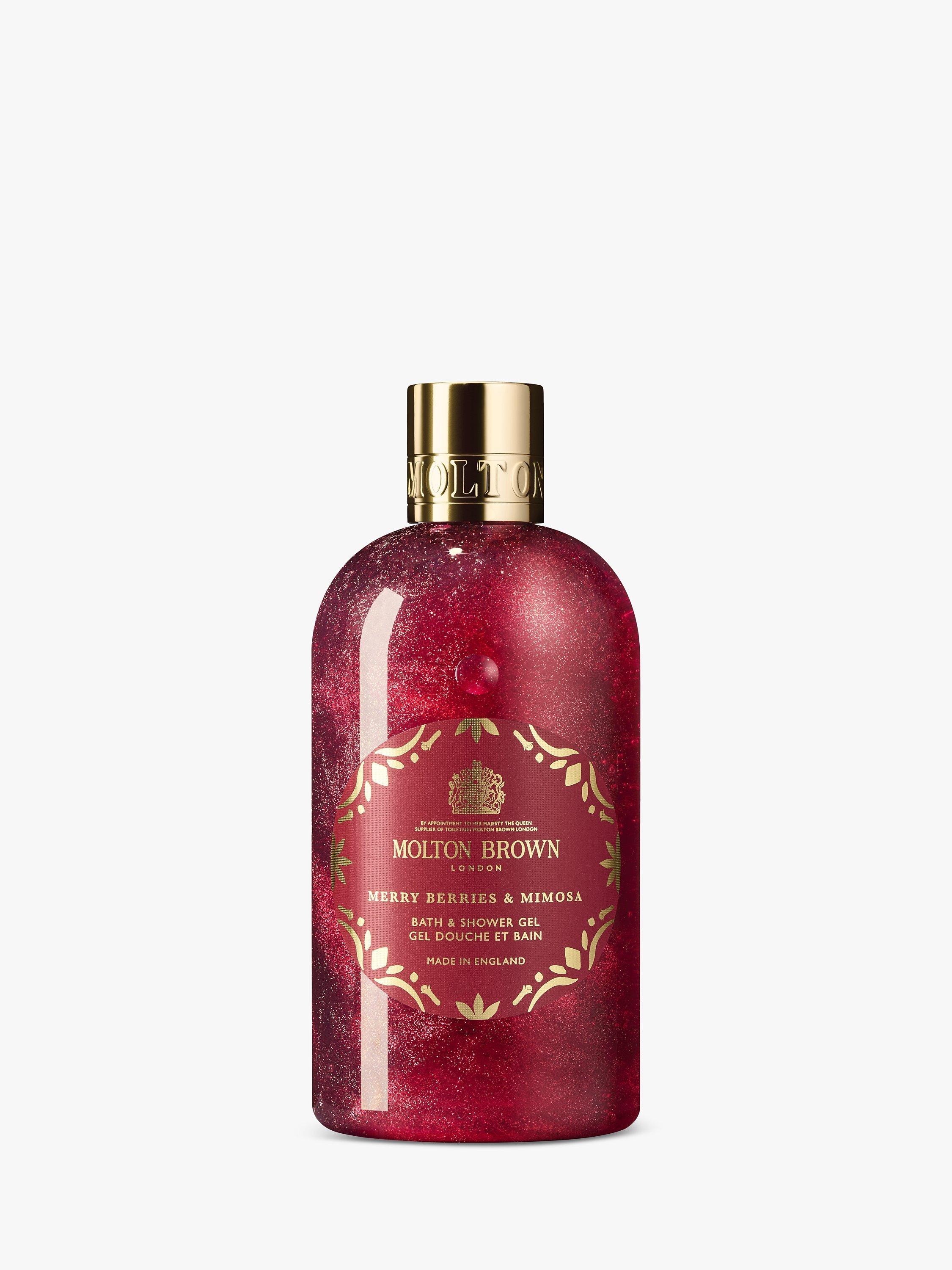 Molton Brown Merry Berries & Mimosa Bath & Shower Gel, 300ml