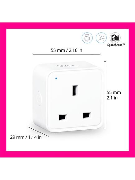 WiZ Smart Plug - view 2, White