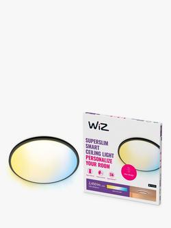 WiZ Smart LED SuperSlim Tunable White Ceiling Light, White