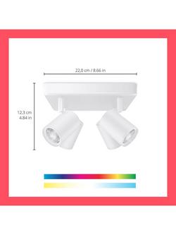 WiZ Imageo Smart 4 Spotlight, White - view 2, White
