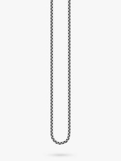 THOMAS SABO Men's Venetian Chain Necklace, Silver, Silver