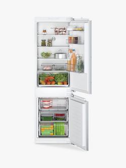 Bosch Series 2 KIN86NFE0G Integrated 60/40 Fridge Freezer, White, White