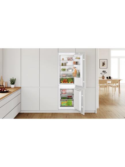Bosch Series 2 KIN86NSE0G Integrated 60/40 Fridge Freezer - view 2, White