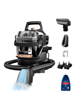 BISSELL SpotClean Hydrosteam Steam Spot Cleaner, Black/Copper, Black/Copper