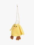 John Lewis Felt Chick Hanging Decoration