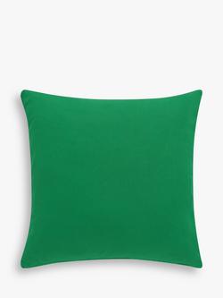 John Lewis Check Board Cushion - view 2, Jadeite