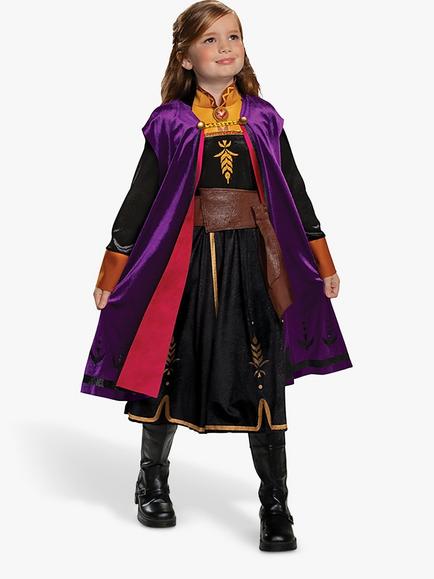 Disney Princess Anna Deluxe Children's Costume, Multi