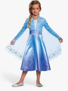 Disney Princess Frozen 2 Elsa Deluxe Children's Costume, 3-4 years