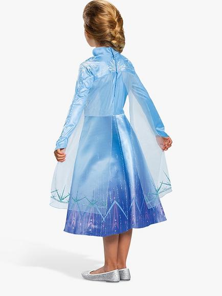 Disney Princess Frozen 2 Elsa Deluxe Children's Costume - view 2, Blue