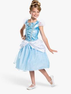 Disney Princess Cinderella Deluxe Children's Costume, Blue