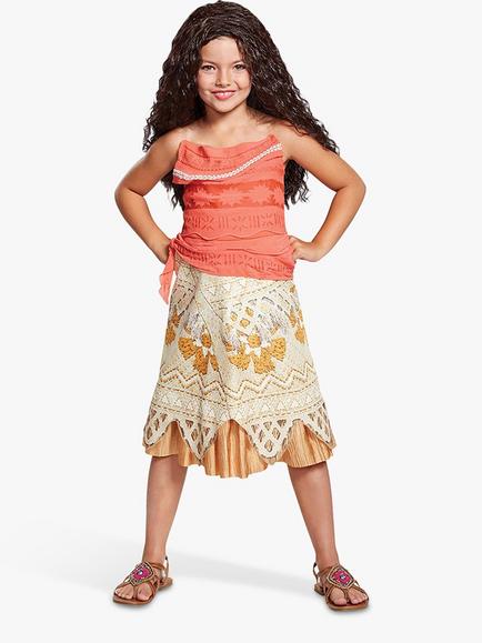 Disney Princess Moana Deluxe Children's Costume, Multi