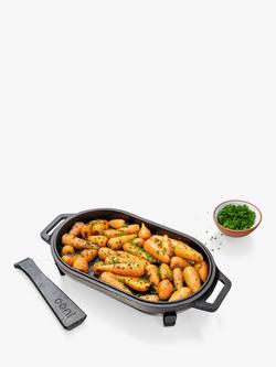Ooni Outdoor Oven Cast Iron Sizzler Pan & Stainless Steel Trivet - view 2, Black