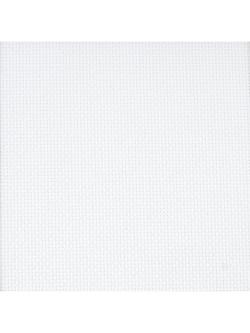 DMC 14 Count Iridescent Aida Needlework Fabric, White, White