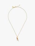 Coach Rexy Skeleton Pendant Necklace, Gold