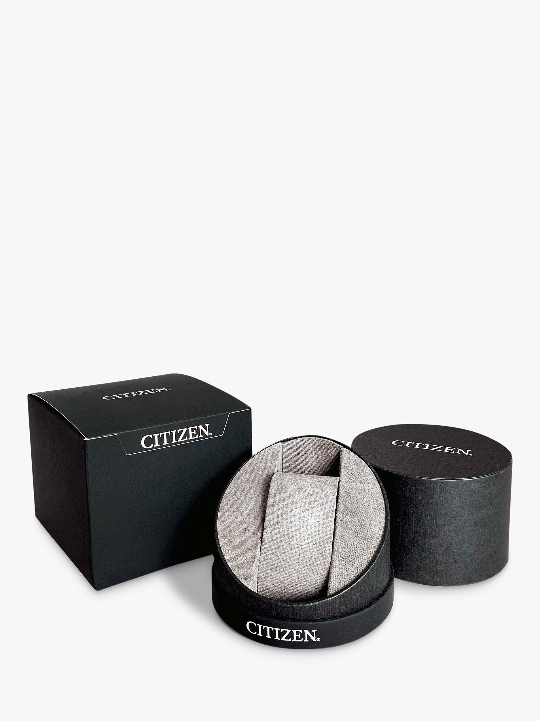 Product image 4 of 4, which shows Citizen EG2693-51P Women's Eco-Drive Rectangular Bracelet Strap Watch, Gold