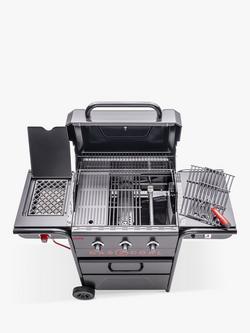 Char-Broil Gas2Coal Special Edition 3-Burner Gas & Charcoal Hybrid BBQ - view 2, Black