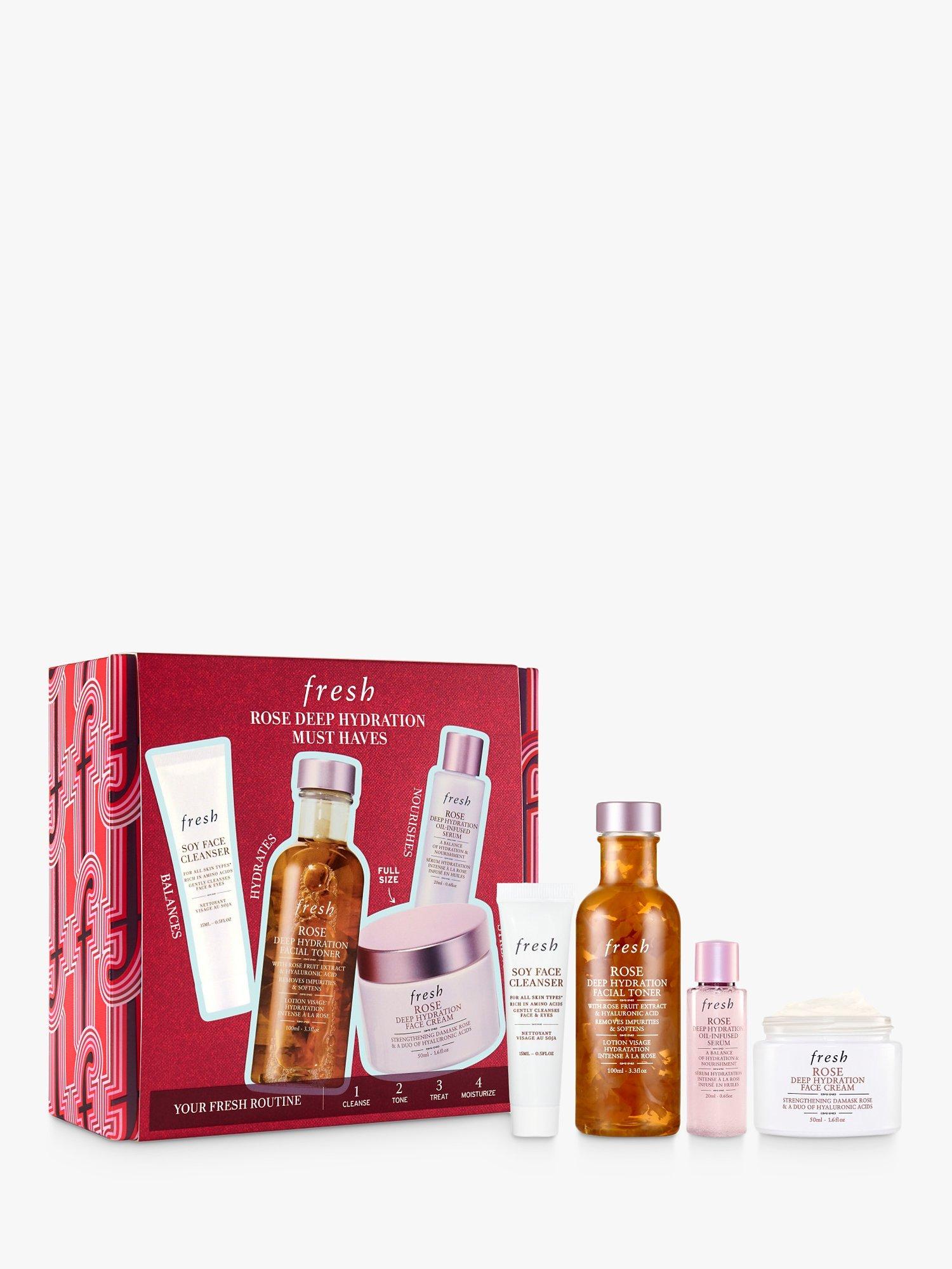 Fresh Rose Deep Hydration Must-Haves Skincare Gift Set