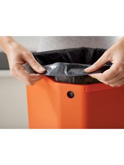 Joseph Joseph Intelligent Waste IW6 Eco Bin Liners, 4 Rolls of 20, 30L - view 2, Grey