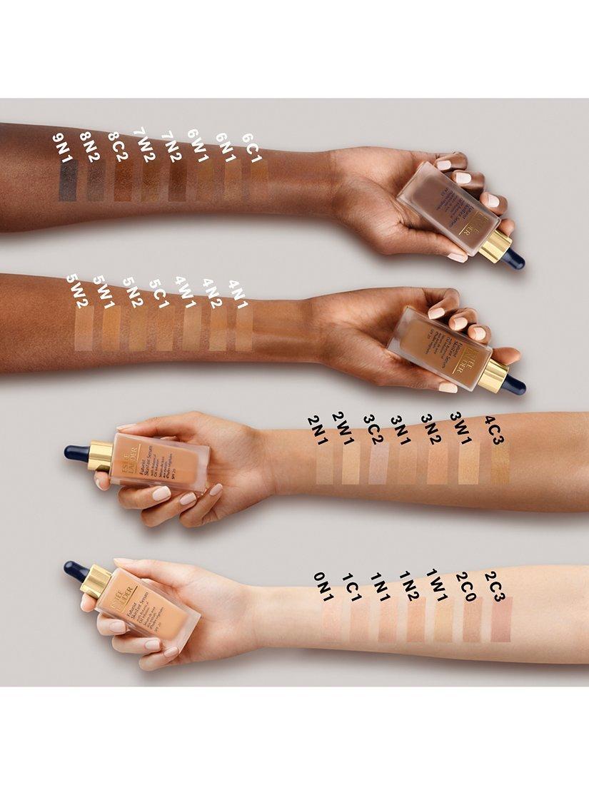 Product image 4 of 7, which shows Estée Lauder Futurist SkinTint Serum Foundation SPF 20, 9N1 Ebony