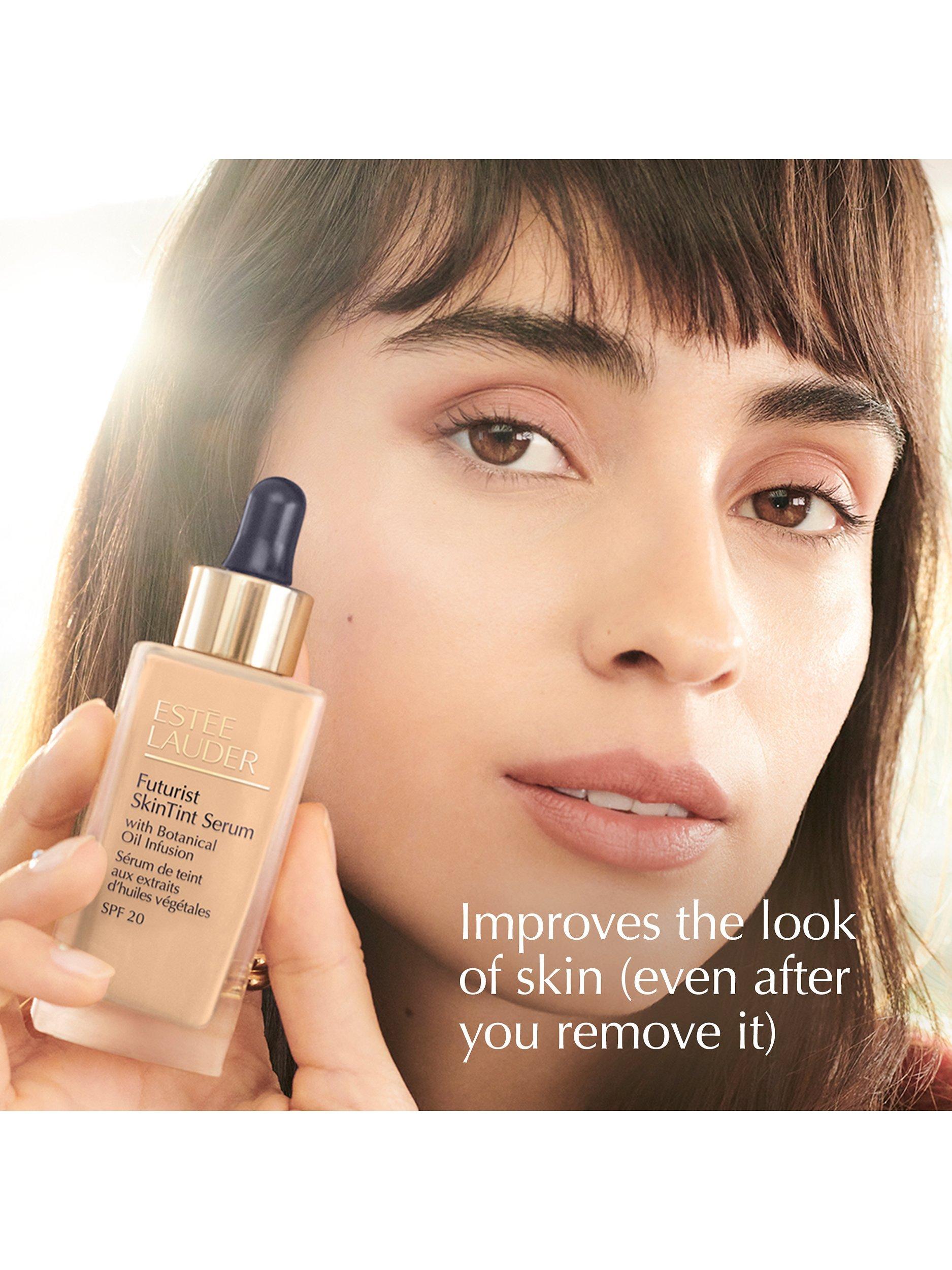 Product image 7 of 7, which shows Estée Lauder Futurist SkinTint Serum Foundation SPF 20, 5W1 Bronze