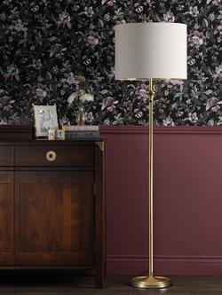 Laura Ashley Highgrove Floor Lamp, Brass, Brass