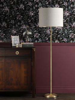 Laura Ashley Highgrove Floor Lamp, Brass - view 2, Brass